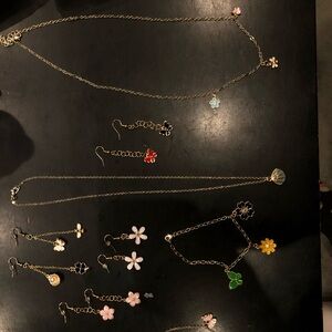Floral Charm Jewelry